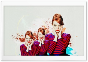 Emma Stone Red Hair Ultra HD Wallpaper for 4K UHD Widescreen desktop, tablet & smartphone