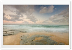 Empty Beach Ultra HD Wallpaper for 4K UHD Widescreen desktop, tablet & smartphone
