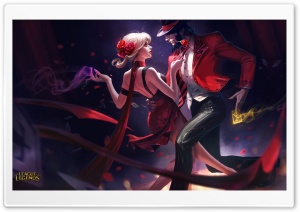 Evelynn and Twisted Fate LoL Ultra HD Wallpaper for 4K UHD Widescreen desktop, tablet & smartphone
