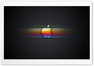 Exagon Rainbow Apple Ultra HD Wallpaper for 4K UHD Widescreen desktop, tablet & smartphone