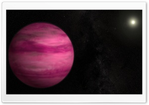 Exoplanet Around A Sun Like Star Ultra HD Wallpaper for 4K UHD Widescreen desktop, tablet & smartphone