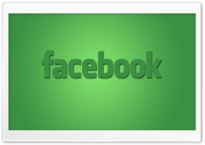 Facebook Green by VasTo LorDe Ultra HD Wallpaper for 4K UHD Widescreen desktop, tablet & smartphone