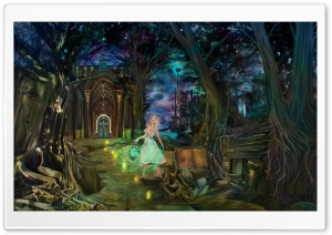 Fairytale Lady Ultra HD Wallpaper for 4K UHD Widescreen desktop, tablet & smartphone