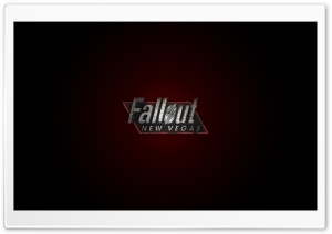 Fallout New Vegas, Logo Red Ultra HD Wallpaper for 4K UHD Widescreen desktop, tablet & smartphone
