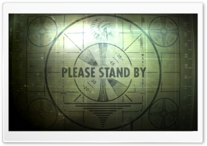 Fallout Please Stand By Ultra HD Wallpaper for 4K UHD Widescreen desktop, tablet & smartphone