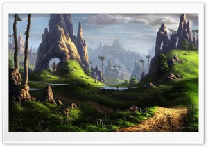 Fantastic Landscape Ultra HD Wallpaper for 4K UHD Widescreen desktop, tablet & smartphone
