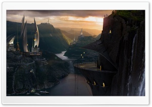 Fantasy Art Scenery by Ron Crabb Ultra HD Wallpaper for 4K UHD Widescreen desktop, tablet & smartphone