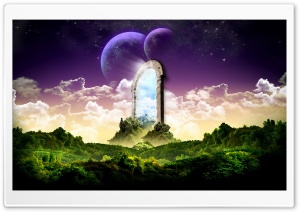 Fantasy Art Scenery by Sven Sauer Ultra HD Wallpaper for 4K UHD Widescreen desktop, tablet & smartphone
