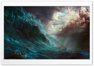 Fantasy Battle Ultra HD Wallpaper for 4K UHD Widescreen desktop, tablet & smartphone