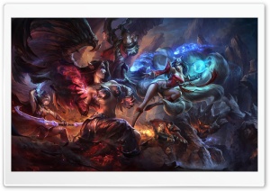 Fantasy Battle Ultra HD Wallpaper for 4K UHD Widescreen desktop, tablet & smartphone