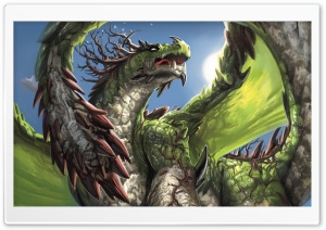 Fantasy Dragon Ultra HD Wallpaper for 4K UHD Widescreen desktop, tablet & smartphone