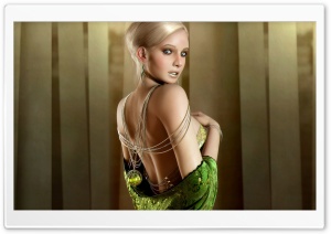 Fantasy Girl - Blonde Ultra HD Wallpaper for 4K UHD Widescreen desktop, tablet & smartphone