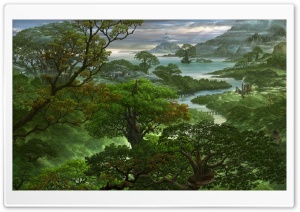 Fantasy Jungle Ultra HD Wallpaper for 4K UHD Widescreen desktop, tablet & smartphone