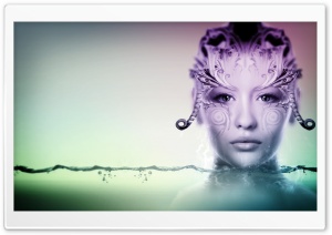 Fantasy Mermaid Art Ultra HD Wallpaper for 4K UHD Widescreen desktop, tablet & smartphone