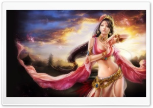 Fantsy Girl Ultra HD Wallpaper for 4K UHD Widescreen desktop, tablet & smartphone