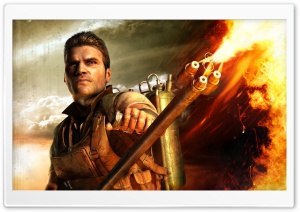 Far Cry 2 Flamethrower Ultra HD Wallpaper for 4K UHD Widescreen desktop, tablet & smartphone