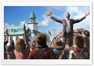 Far Cry 5 Joseph Ultra HD Wallpaper for 4K UHD Widescreen desktop, tablet & smartphone