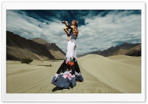Fashion Model Female Photoshoot Summer Outdoor Ultra HD Wallpaper for 4K UHD Widescreen desktop, tablet & smartphone