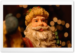 Father Christmas Ultra HD Wallpaper for 4K UHD Widescreen desktop, tablet & smartphone