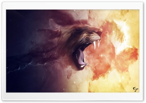 Feline Face Drawing Ultra HD Wallpaper for 4K UHD Widescreen desktop, tablet & smartphone