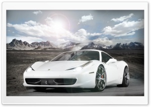 Ferrari 458 Italia- Desert Madness Ultra HD Wallpaper for 4K UHD Widescreen desktop, tablet & smartphone