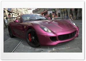 Ferrari 599 Pink Ultra HD Wallpaper for 4K UHD Widescreen desktop, tablet & smartphone