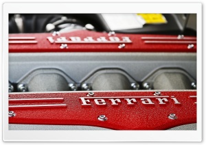 Ferrari Engine Ultra HD Wallpaper for 4K UHD Widescreen desktop, tablet & smartphone
