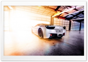 Ferrari In Garage Ultra HD Wallpaper for 4K UHD Widescreen desktop, tablet & smartphone