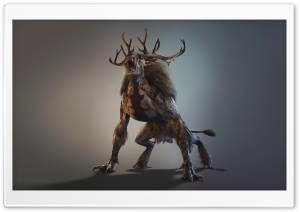 Fiend - The Witcher 3 Wild Hunt Ultra HD Wallpaper for 4K UHD Widescreen desktop, tablet & smartphone