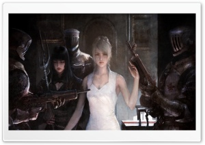 Final Fantasy XV, Luna, Concept Art Video Game Ultra HD Wallpaper for 4K UHD Widescreen desktop, tablet & smartphone