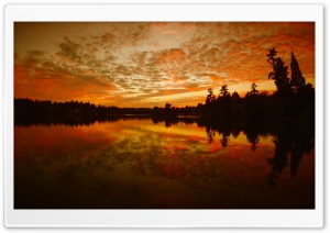 Fire Lake Ultra HD Wallpaper for 4K UHD Widescreen desktop, tablet & smartphone