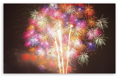 Fireworks UltraHD Wallpaper for Wide 16:10 Widescreen WHXGA WQXGA WUXGA WXGA ;