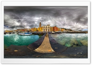 Fisheye Panoramic Photography Ultra HD Wallpaper for 4K UHD Widescreen desktop, tablet & smartphone