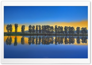 Fishing Lake Sunset Ultra HD Wallpaper for 4K UHD Widescreen desktop, tablet & smartphone