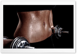 Fitness, Motivation, Woman Workout Ultra HD Wallpaper for 4K UHD Widescreen desktop, tablet & smartphone