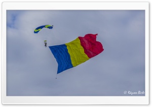 Flag of Romania Ultra HD Wallpaper for 4K UHD Widescreen desktop, tablet & smartphone