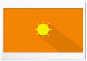 Flat Sun Ultra HD Wallpaper for 4K UHD Widescreen desktop, tablet & smartphone