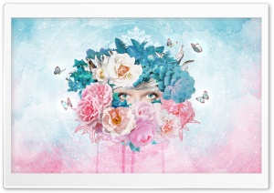 Floral Eva Ultra HD Wallpaper for 4K UHD Widescreen desktop, tablet & smartphone