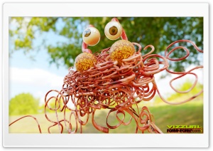 Flying Spaghetti Monster Ultra HD Wallpaper for 4K UHD Widescreen desktop, tablet & smartphone