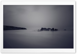 Foggy Rocks Ultra HD Wallpaper for 4K UHD Widescreen desktop, tablet & smartphone