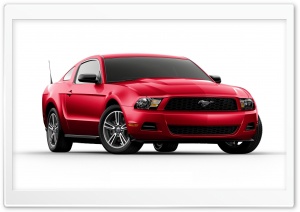 Ford Mustang V6 Red Ultra HD Wallpaper for 4K UHD Widescreen desktop, tablet & smartphone