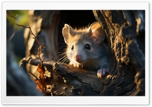 Forest Mouse Ultra HD Wallpaper for 4K UHD Widescreen desktop, tablet & smartphone