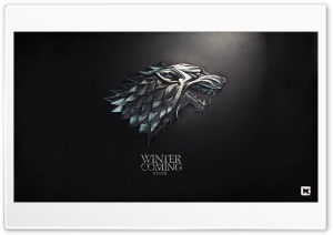 Game Of Thrones Winter Is Coming Stark Ultra HD Wallpaper for 4K UHD Widescreen desktop, tablet & smartphone