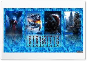 Gaming collage xmas Ultra HD Wallpaper for 4K UHD Widescreen desktop, tablet & smartphone