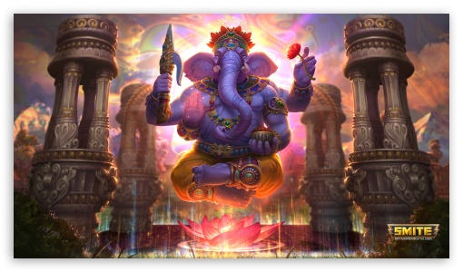 Ganesha God of Success Smite Video Game UltraHD Wallpaper for 8K UHD TV 16:9 Ultra High Definition 2160p 1440p 1080p 900p 720p ; UHD 16:9 2160p 1440p 1080p 900p 720p ; Mobile 16:9 - 2160p 1440p 1080p 900p 720p ;