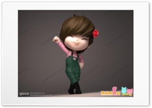 Garden Girl Ultra HD Wallpaper for 4K UHD Widescreen desktop, tablet & smartphone