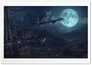 Ghost Ship Ultra HD Wallpaper for 4K UHD Widescreen desktop, tablet & smartphone