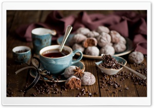 Gingerbread Coffee Ultra HD Wallpaper for 4K UHD Widescreen desktop, tablet & smartphone
