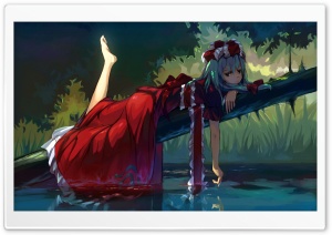 Girl Above Water Ultra HD Wallpaper for 4K UHD Widescreen desktop, tablet & smartphone