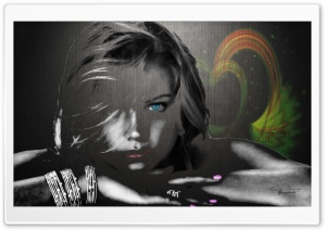 Girl Abstract Ultra HD Wallpaper for 4K UHD Widescreen desktop, tablet & smartphone